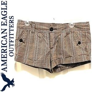 🌸 AE AMERICAN EAGLE PLAID SHORTS